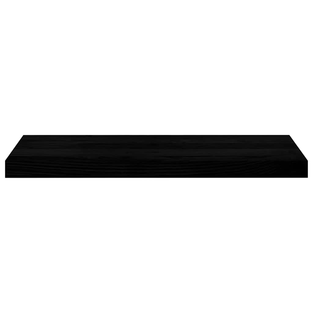 Treppenstufen 2 Stk. Dunkelbraun 70x30x2 cm Massivholz Eiche