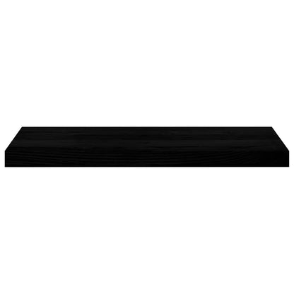 Treppenstufen 2 Stk. Dunkelbraun 70x30x2 cm Massivholz Eiche