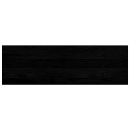 Treppenstufen 2 Stk. Dunkelbraun 80x30x2 cm Massivholz Eiche