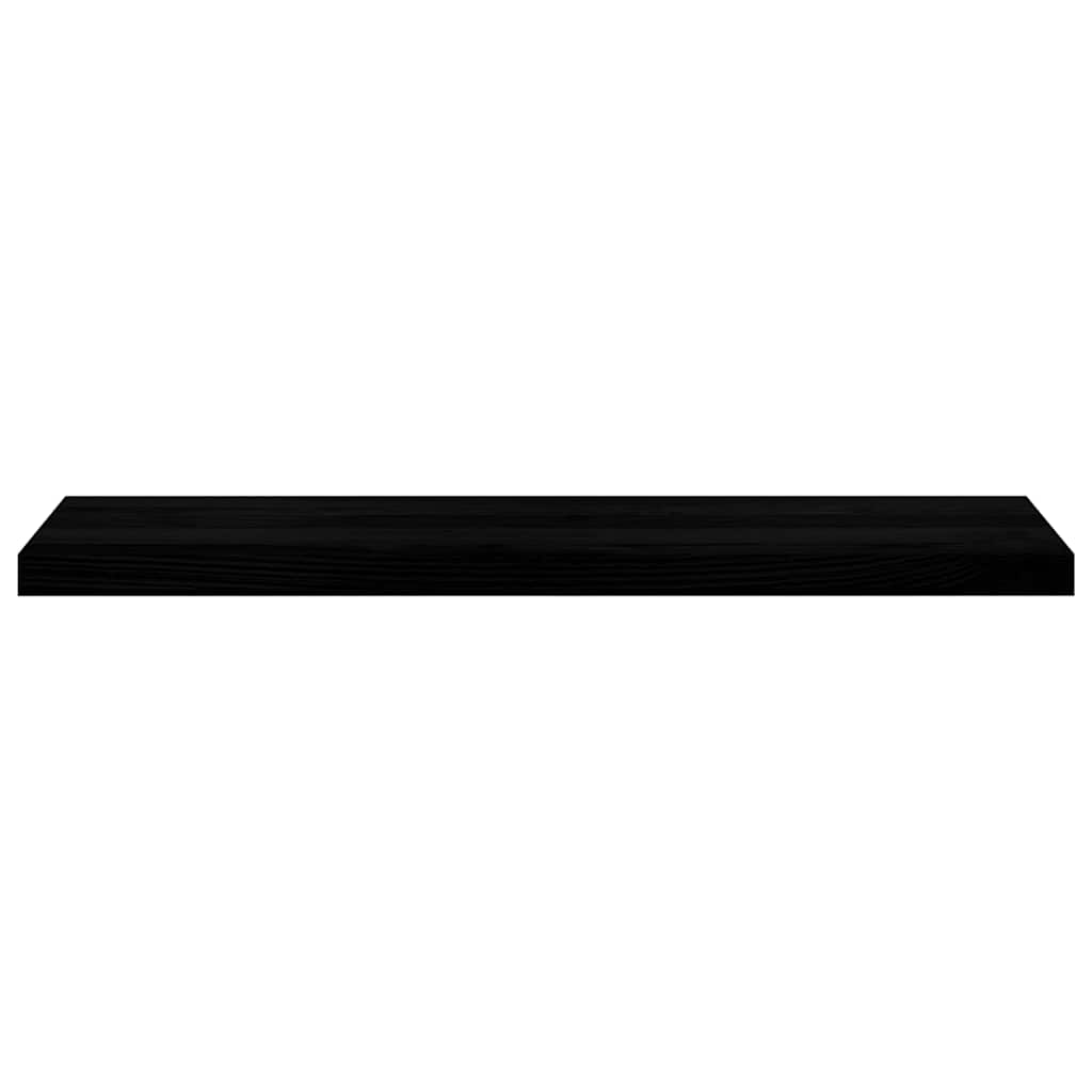 Treppenstufen 2 Stk. Dunkelbraun 100x30x2 cm Massivholz Eiche