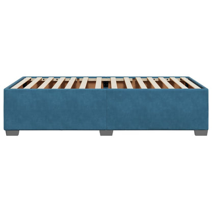 Bettgestell Blau 80x200 cm Samt