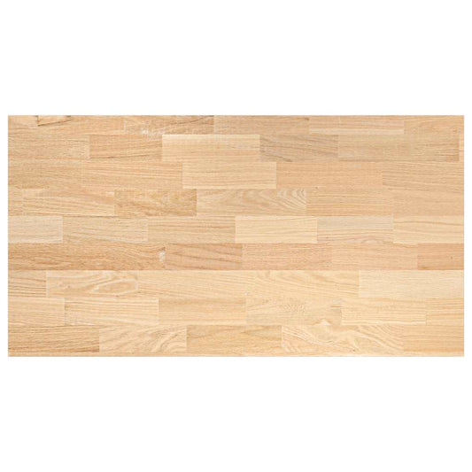 Küchenarbeitsplatte 120x63,5x2,7 cm Massivholz Eiche Rechteckig