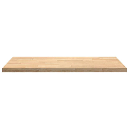 Küchenarbeitsplatte 120x63,5x4 cm Massivholz Eiche Rechteckig