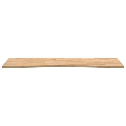 Schreibtischplatte Unbehandelt 160x50x2,5 cm Massivholz Eiche