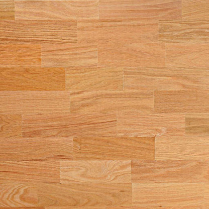 Schreibtischplatte Hellbraun 100x80x2,5 cm Massivholz Eiche