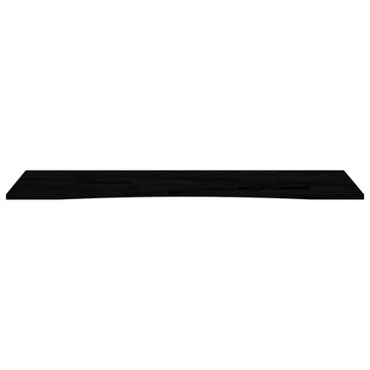Schreibtischplatte Dunkelbraun 160x50x2,5 cm Massivholz Eiche