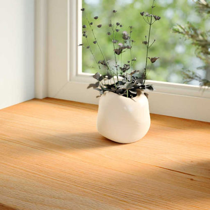 Fensterbänke 2 Stk. Hellbraun 70x25x2 cm Massivholz Eiche