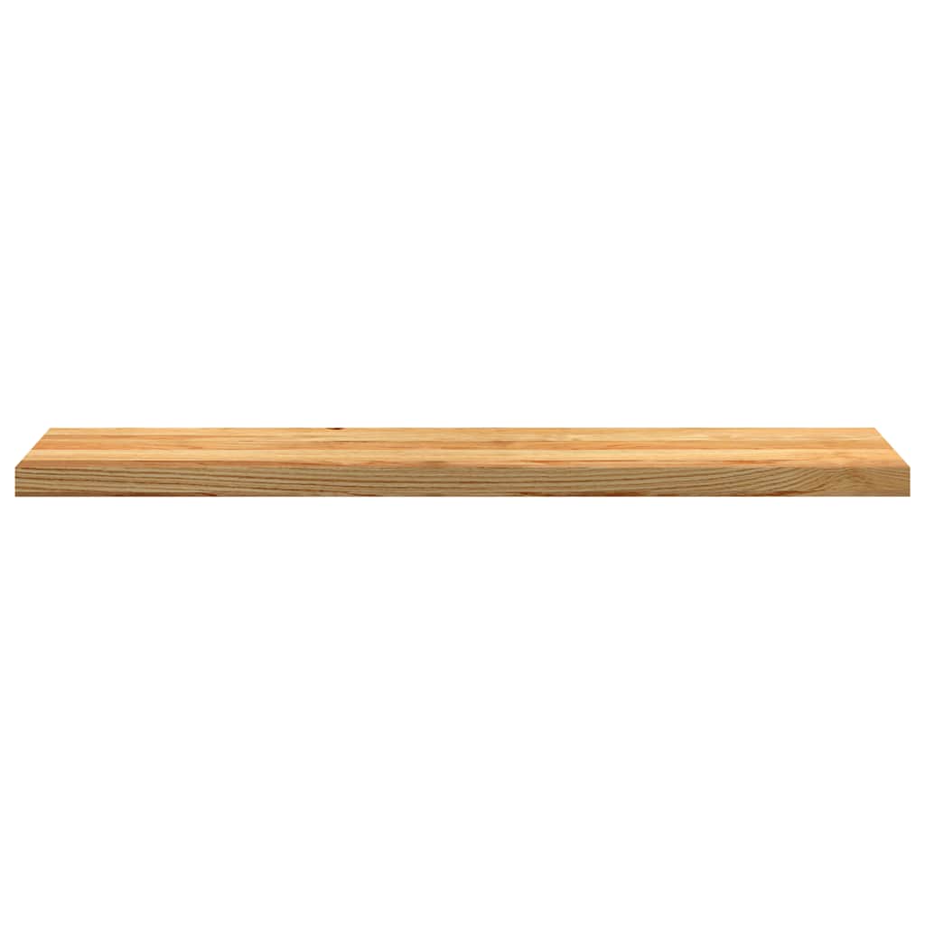 Fensterbänke 2 Stk. Hellbraun 120x25x2 cm Massivholz Eiche