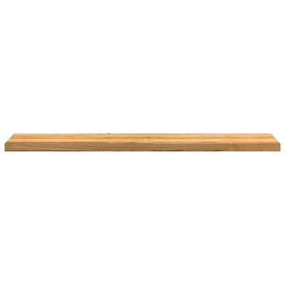 Fensterbänke 2 Stk. Hellbraun 140x25x2 cm Massivholz Eiche