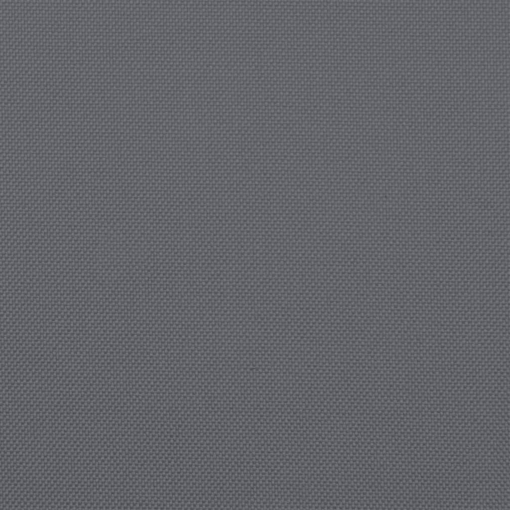 Garten-Sitzkissen 2 Stk. Anthrazit 45x45x2 cm Quadratisch