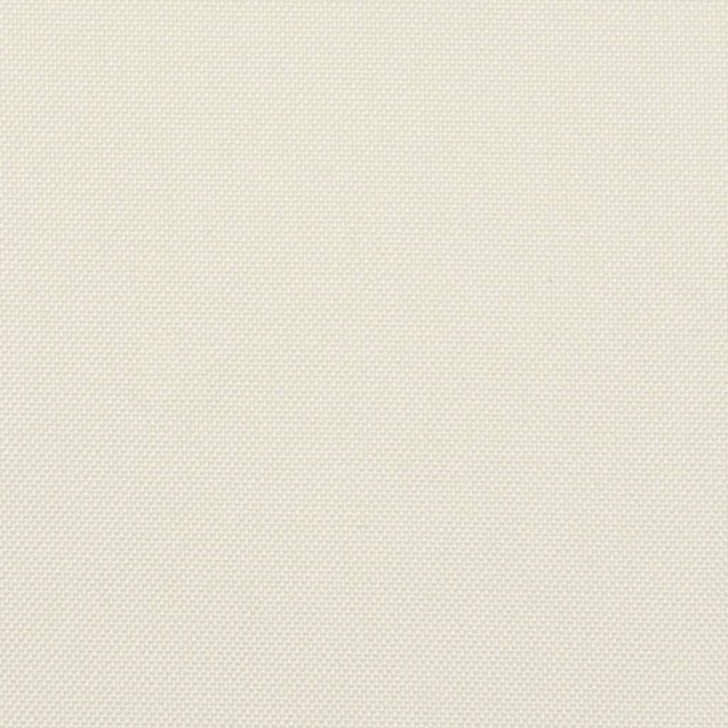 Garten-Sitzkissen 6 Stk. Creme 45x45x2 cm Quadratisch