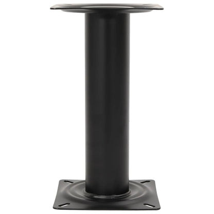 4-tlg. Bootssitz-Set Klappbar Kein Kissen Grau 48x51x41 cm