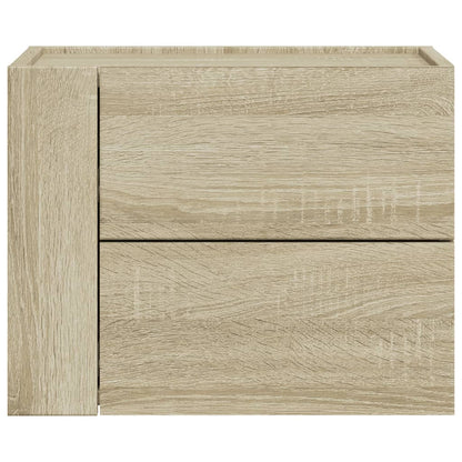 Wand-Nachttisch Sonoma-Eiche 45x30x35 cm