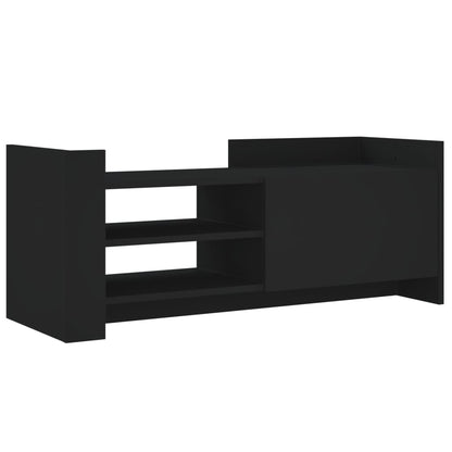 TV-skab Sort 100x35x40 cm Træ Materiale