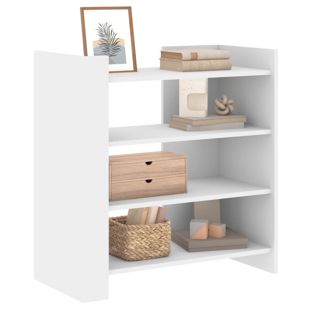 Skænk Hvid 73,5x35x75 cm Træ Materiale