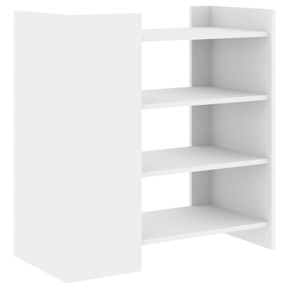 Skænk Hvid 73,5x35x75 cm Træ Materiale