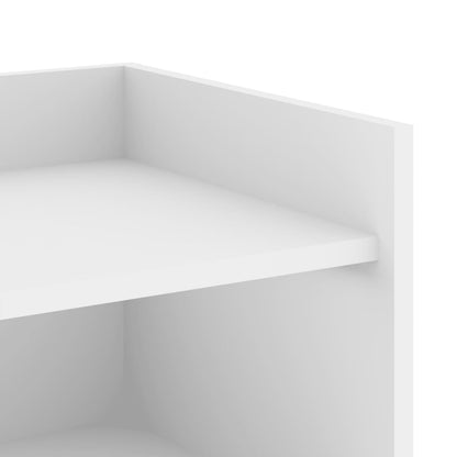 Skænk Hvid 73,5x35x75 cm Træ Materiale