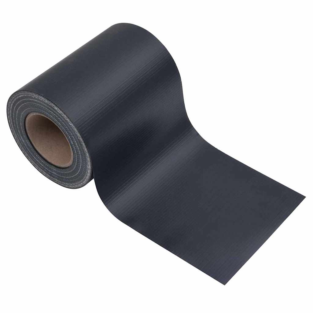 Garten Sichtschutzbildschirme 2 pcs Dunkelgrau 35 x 0.19 m PVC