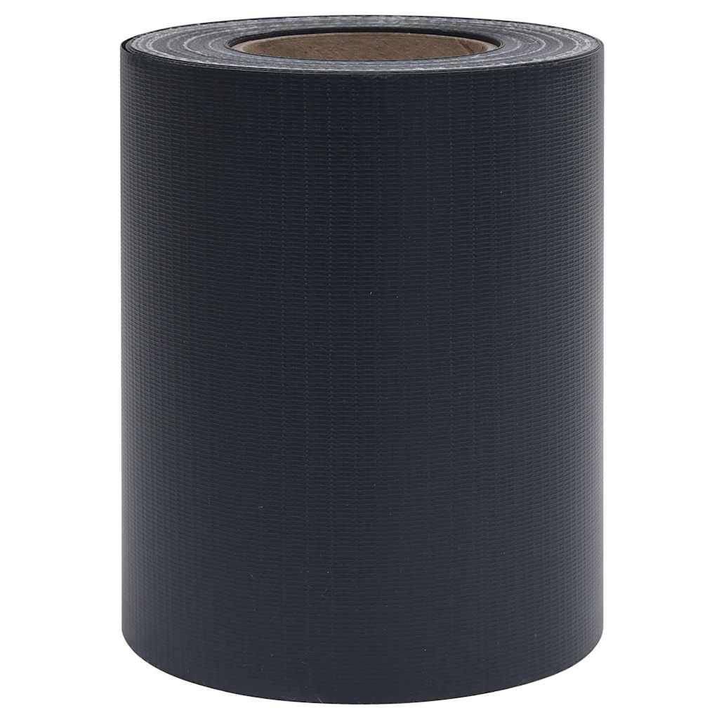 Garten Sichtschutzbildschirme 2 pcs Dunkelgrau 35 x 0.19 m PVC