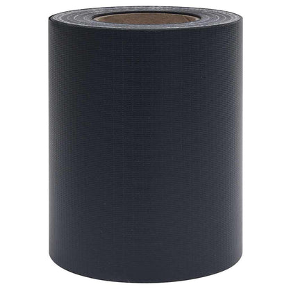 Garten Sichtschutzbildschirme 2 pcs Dunkelgrau 35 x 0.19 m PVC