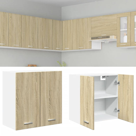 Hängeschrank Lyon Sonoma-Eiche 60x31x60 cm Holzwerkstoff