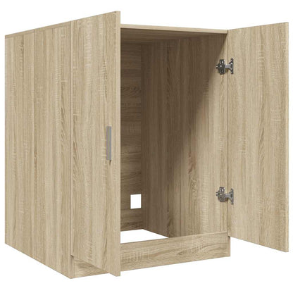 Waschmaschinenschrank Sonoma-Eiche 70,5x71,5x91,5 cm