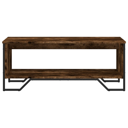 Sofabord røget eg 100x51x40 cm træmateriale