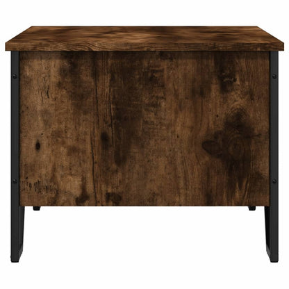 Sofabord røget eg 100x51x40 cm træmateriale