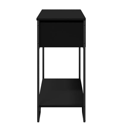 Konsolentisch Schwarz 100x35x74,5 cm Holzwerkstoff