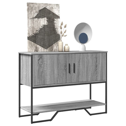 Konsolbord Grå Sonoma 100x35x74,5 cm Træmateriale