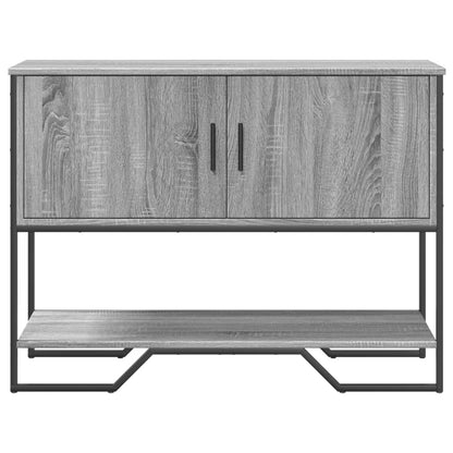 Konsolbord Grå Sonoma 100x35x74,5 cm Træmateriale