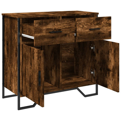 Skænk røget eg 79,5x35,5x74,5 cm træmateriale