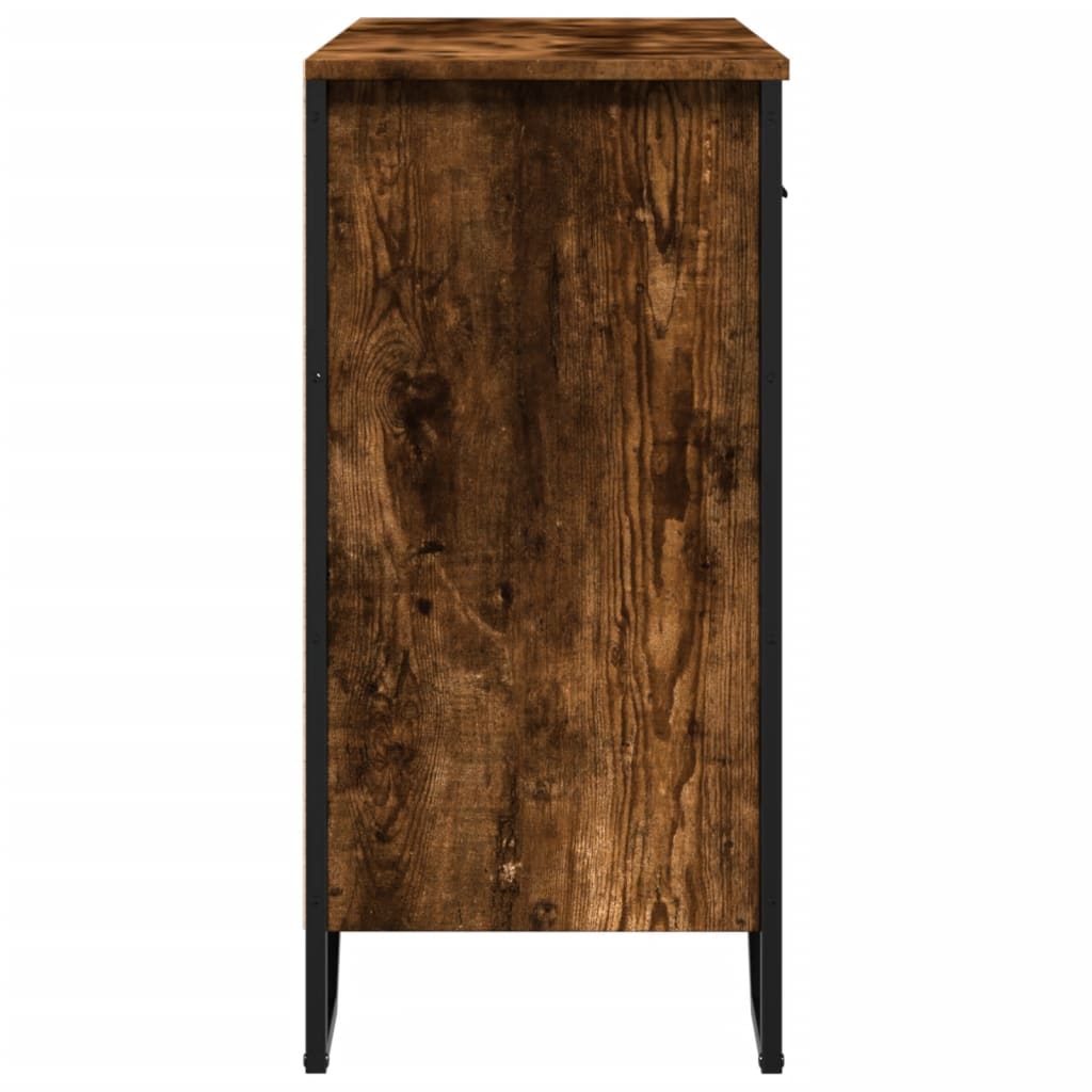 Skænk røget eg 79,5x35,5x74,5 cm træmateriale