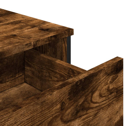 Skænk røget eg 79,5x35,5x74,5 cm træmateriale