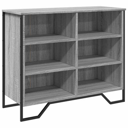 Skænk Grå Sonoma 91x35,5x74,5 cm Træmateriale