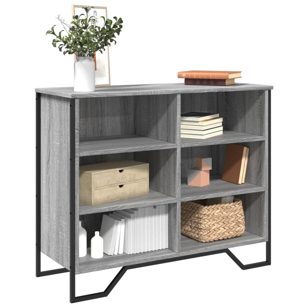 Skænk Grå Sonoma 91x35,5x74,5 cm Træmateriale