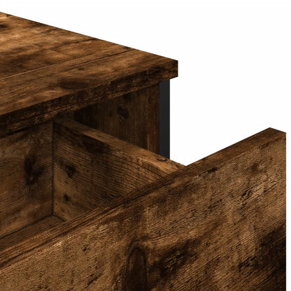Skænk røget eg 97x32,5x74,5 cm træmateriale