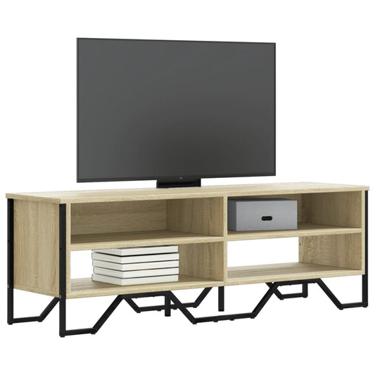 Tv-møbel Sonoma eg 122x34x41 cm træmateriale