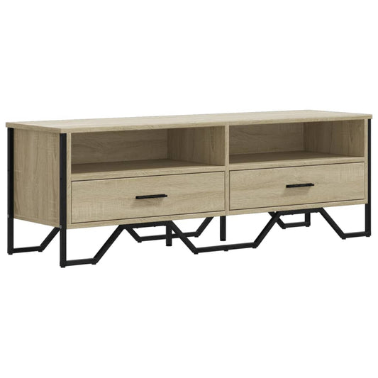 Tv-møbel Sonoma eg 122x34x41 cm træmateriale