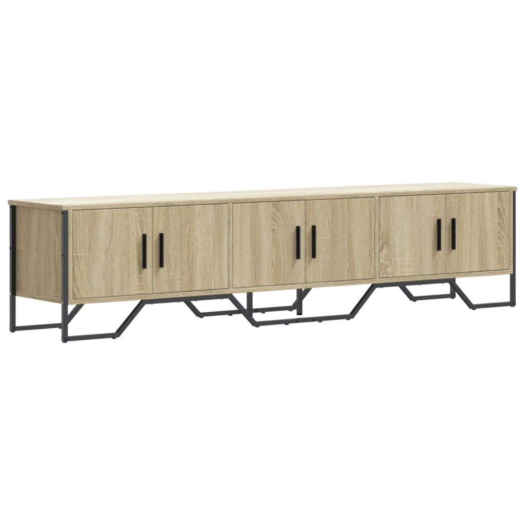 Tv-møbel Sonoma eg 180x34x41 cm træmateriale