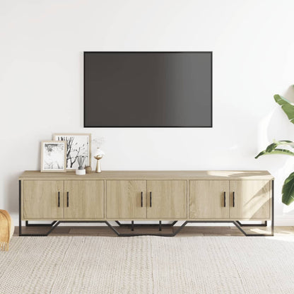 Tv-møbel Sonoma eg 180x34x41 cm træmateriale