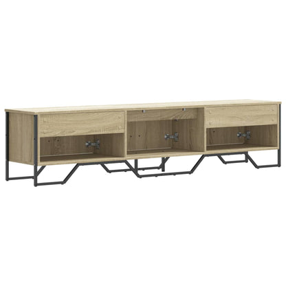Tv-møbel Sonoma eg 180x34x41 cm træmateriale