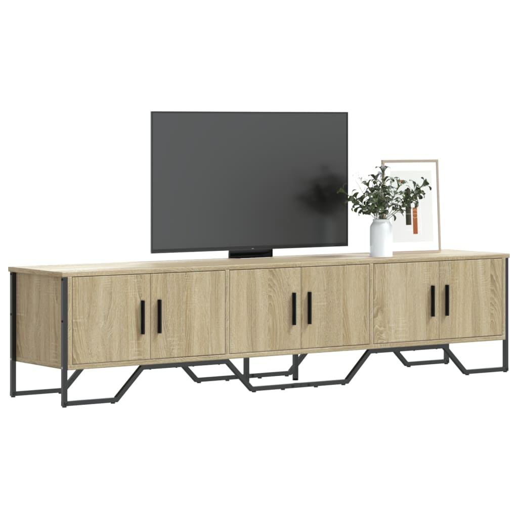 Tv-møbel Sonoma eg 180x34x41 cm træmateriale