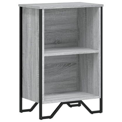 Bücherregal Grau Sonoma 50x31x74,5 cm Holzwerkstoff