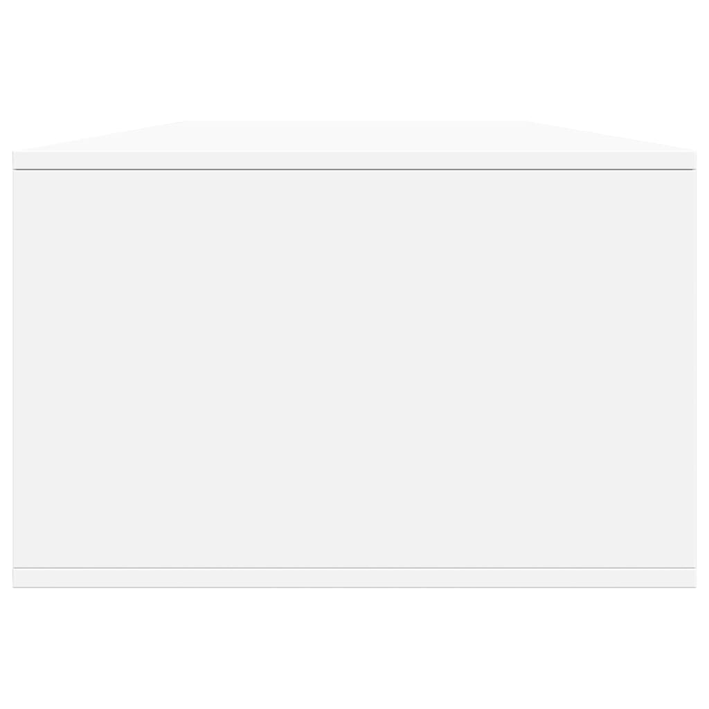 Sofabord Hvid 102x55x35 cm Træ Materiale