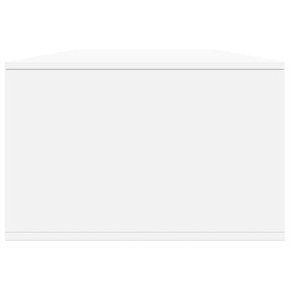 Sofabord Hvid 102x55x35 cm Træ Materiale