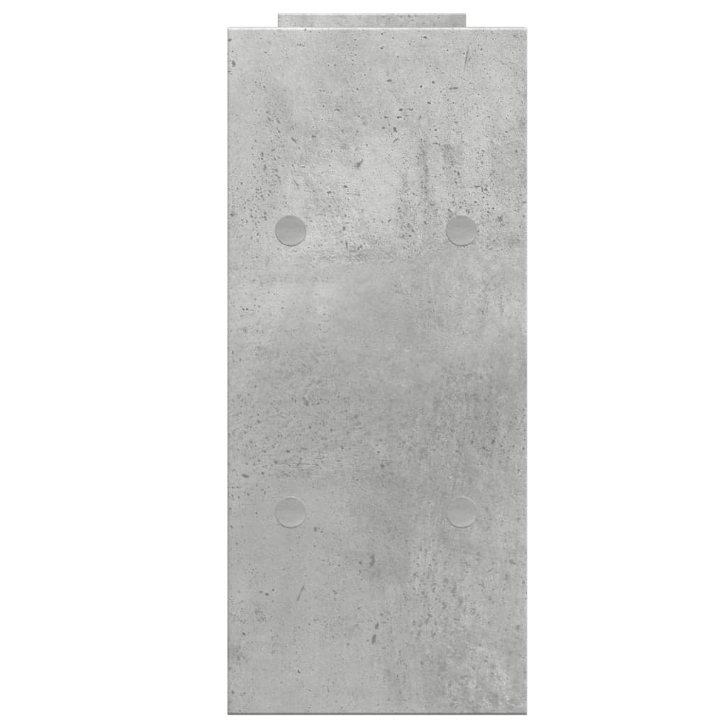Schreibtisch-Organizer Betongrau 38,5x17x39 cm Holzwerkstoff