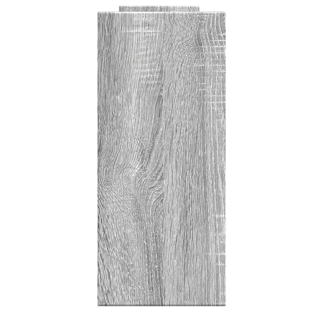 Schreibtisch-Organizer Grau Sonoma 38,5x17x39 cm Holzwerkstoff