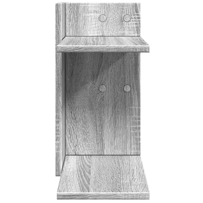 Schreibtisch-Organizer Grau Sonoma 42x21,5x42 cm Holzwerkstoff