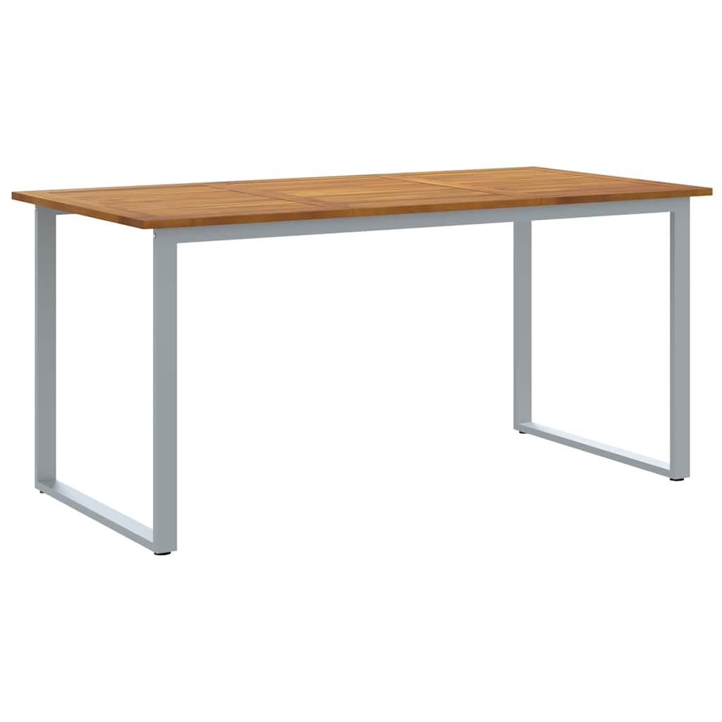 Garten Essgruppe 5 pcs Grau und Braun 160 x 80 x 75 cm